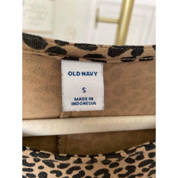 Old Navy Leopard Tank Dress Swing Summer Spring Boho Chic Brunch Streetwear S - Picture 5 of 7